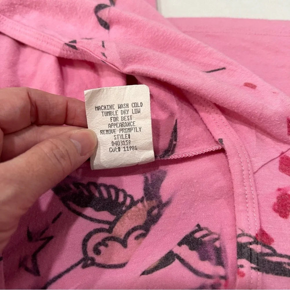 Lily Bleu girls Pink shirt with a hood size Large - Picture 8 of 11